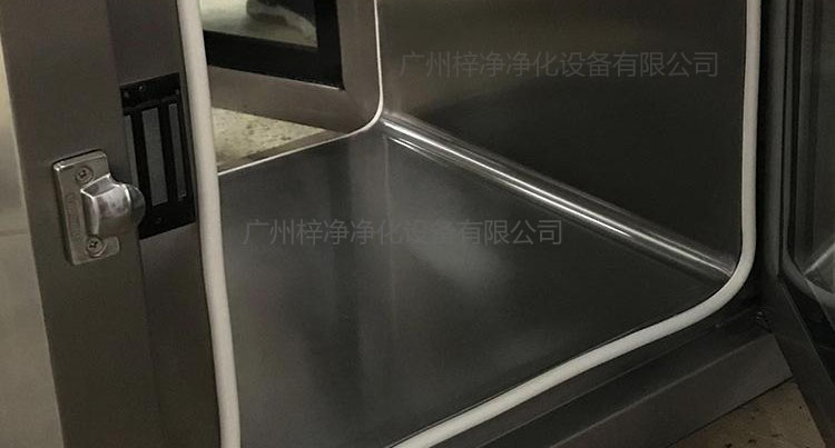 内嵌式传递窗工作区采用圆弧设计 PCR实验室传递窗选型参考