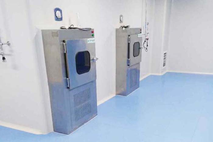 微生物洁净室实验室选择风淋室及传递窗两种净化