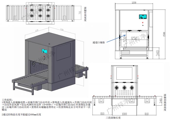 全自动输送线传递窗 全自动输送线传递窗选型参考